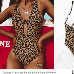 Leopard One Piece Swimsuit